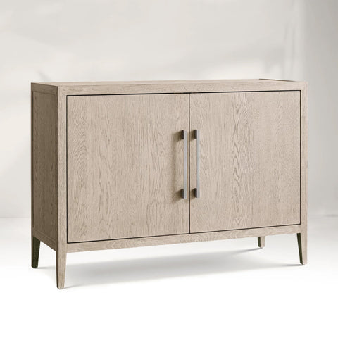 Ryze French Contemporary 2-door Sideboard Oak Wood Buffet Cabinet With Drawers
