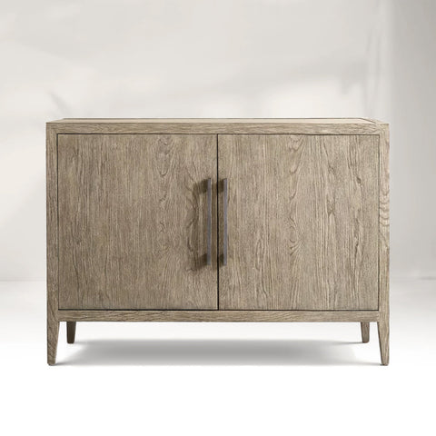 Ryze French Contemporary 2-door Sideboard Oak Wood Buffet Cabinet With Drawers