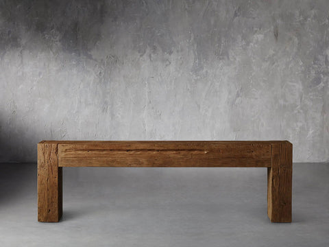Ubud Wood Entrance Console Table Reclaimed Teak Sidewalk Table