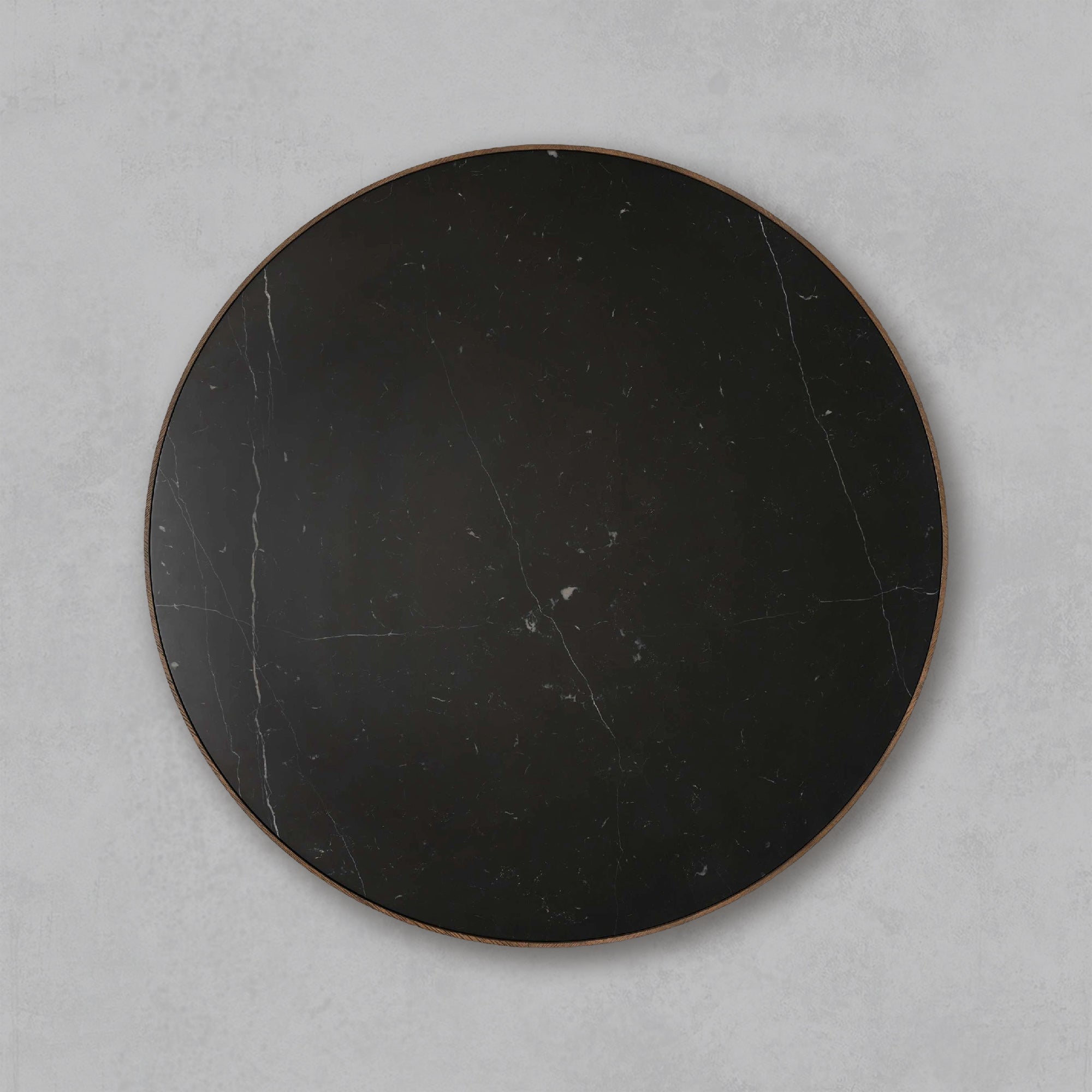 Aster Wood Round Coffee Table Contemporary Sofa Center Tea Table