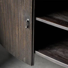 Conrad Solid Teak Sideboard Wood Vintage Storage Cabinets