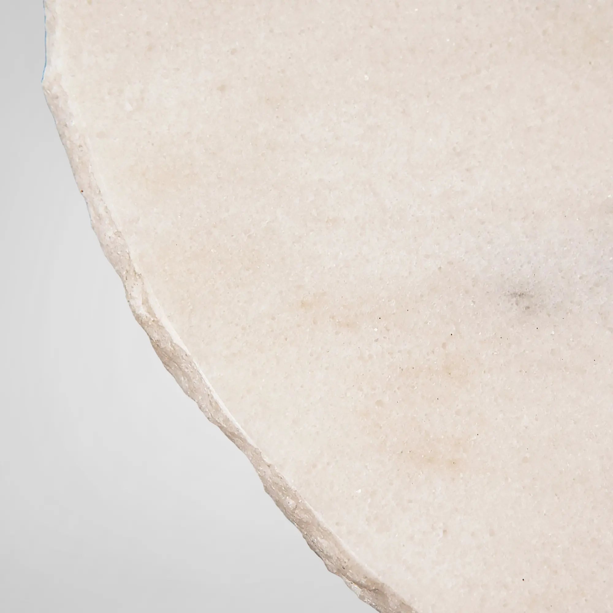 Sculptural Brass & Marble Side Table