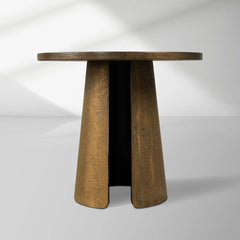Antique Brass Liquid Metal Coffee Table