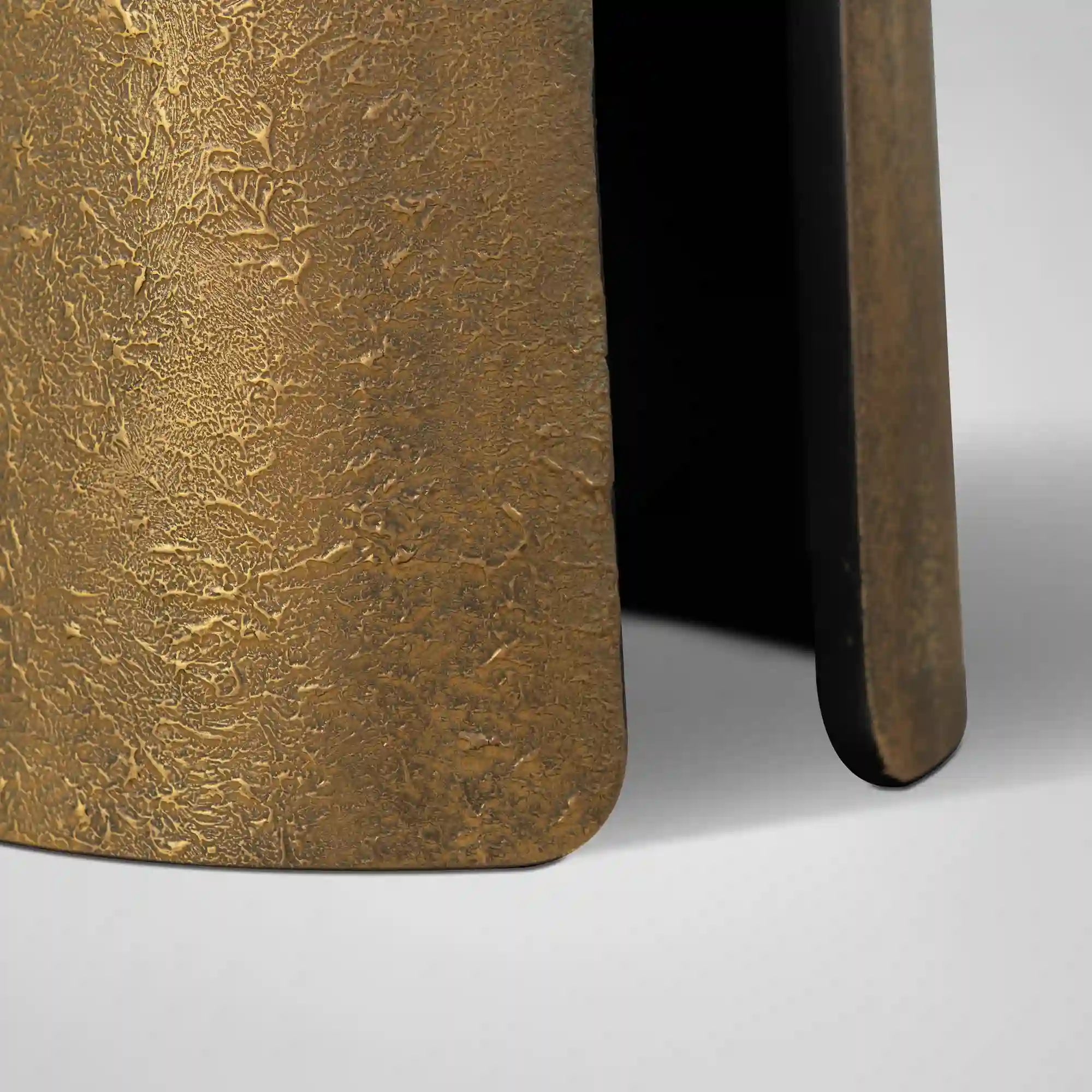 Antique Brass Liquid Metal Coffee Table