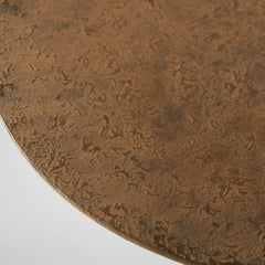 Patina Copper Mushroom Side Table