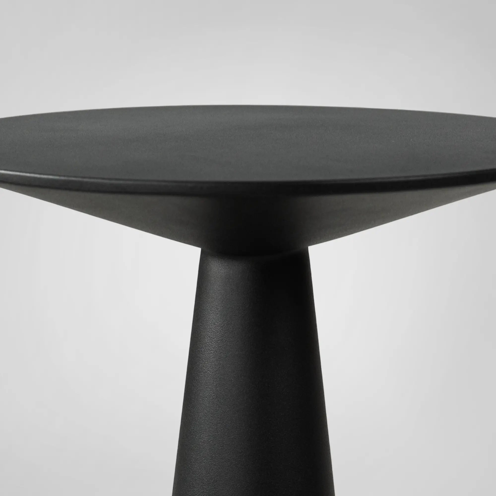 Set of 2 Mushroom Side Tables – Sculptural Metal Accent Tables
