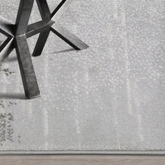 Puxina Soft Grid Calm Modern Area Rug with Soft Cross-Pattern & Gradient Texture Carpet