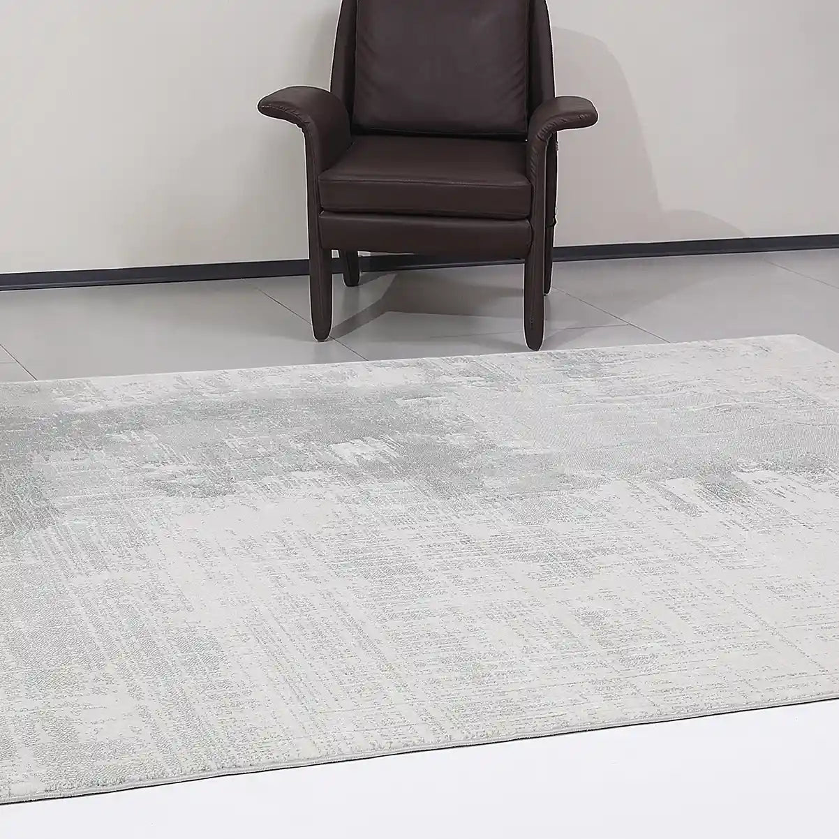 Shanluan Soft Drifted Landscape Neutral Area Rug with Minimalist & Tranquil Style Carpet Soft Drifted Mist Style