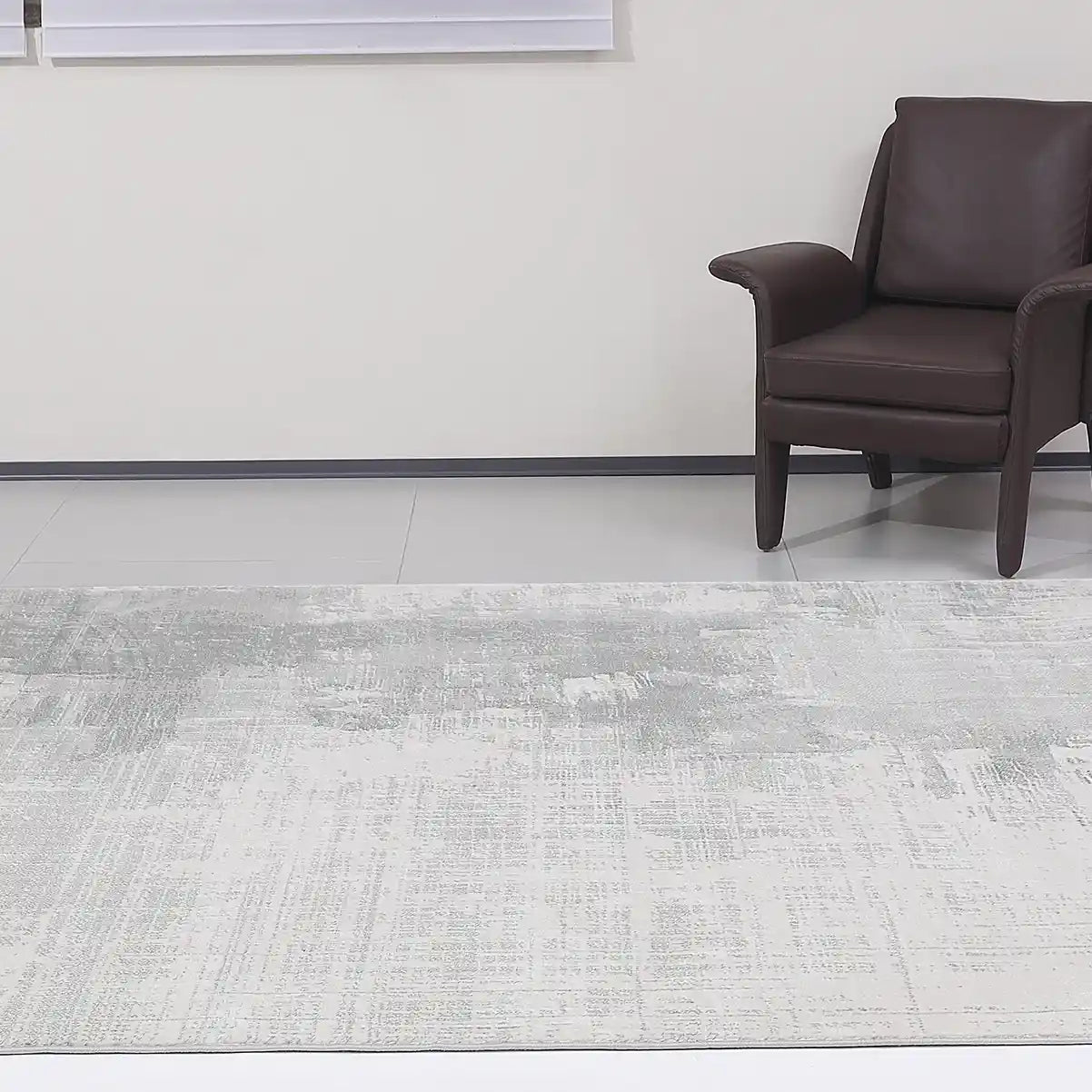 Shanluan Soft Drifted Landscape Neutral Area Rug with Minimalist & Tranquil Style Carpet Soft Drifted Mist Style