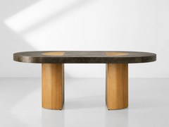 Acacius Oval Dining Table Reclaimed Yukas Wood