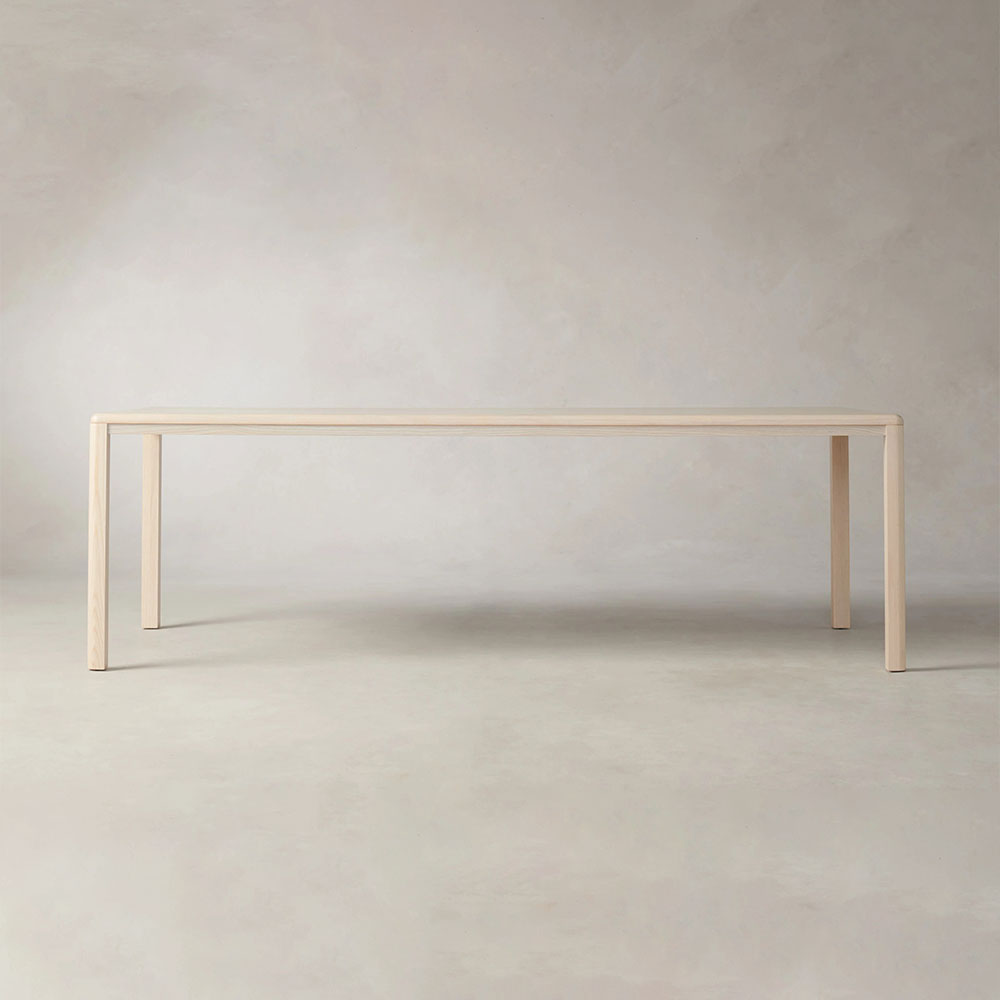 Ford Ash Wood Rectangle Rural Dining Table