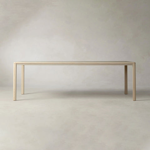 Ford Ash Wood Rectangle Rural Dining Table
