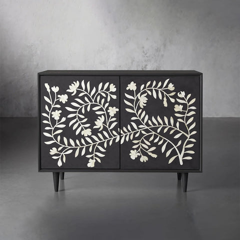 Divya Bone Inlay Hall Chest Sideboard