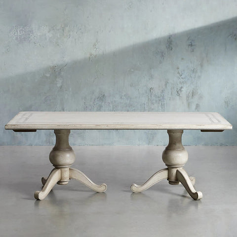 Girardi Bell'Arte Hand-Painted Dining Table Includes Two 20" Extensions