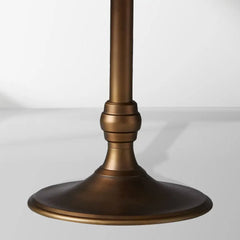 Modern Jacob Bistro Table with Wade Solid Cast Base