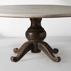 Girardi Geo Link Bell'Arte Hand-Painted Round Dining Table