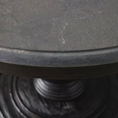 Luca Natural Stone Top Dining Table With Pine Base