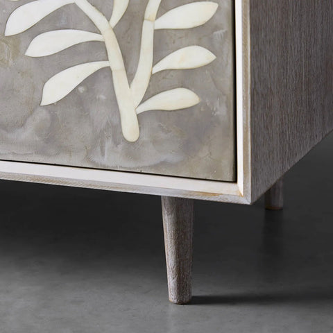 Divya Bone Inlay Hall Chest Sideboard