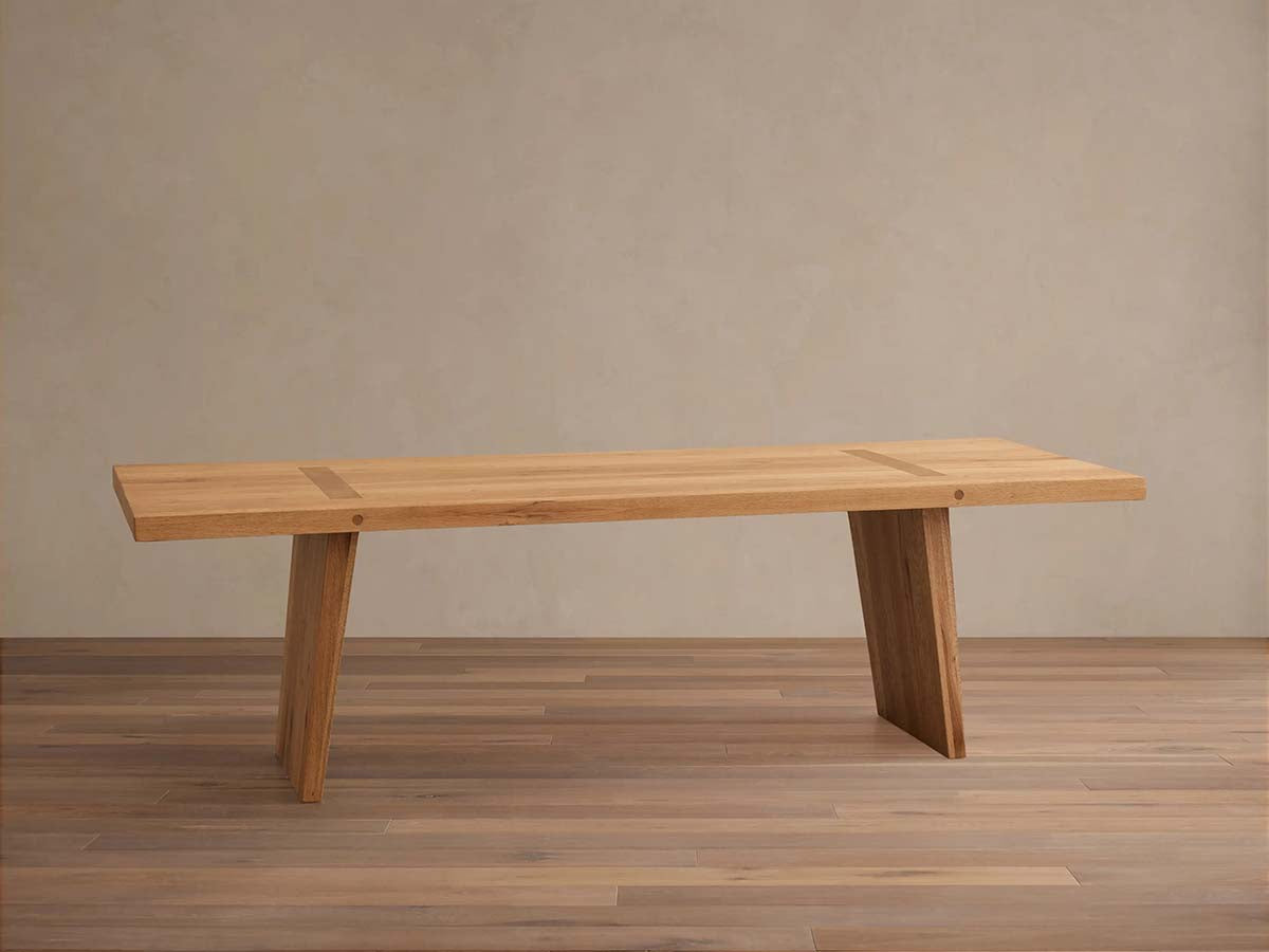 Panta Romanian Oak Dining Table Rectangle Wood Dining Table