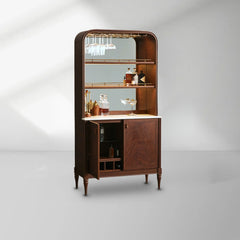 Frances Bar Cabinet | Mahogany Wood Liquor Cabinet