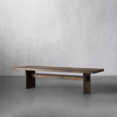 Mihaela Romanian Oak  Dining Table in Chestnut