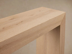 Sullivan Entryway Console Table Solid Oak Hallway Entrance Table