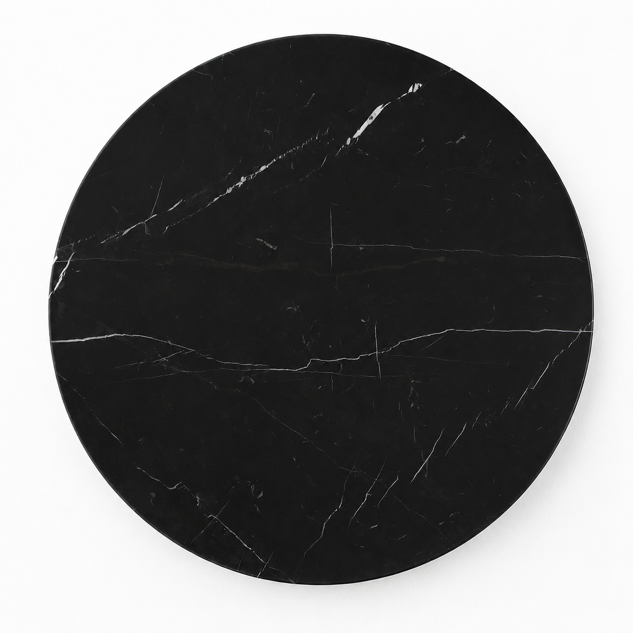 Modern Italian Marble Round Coffee Table & Nesting Set