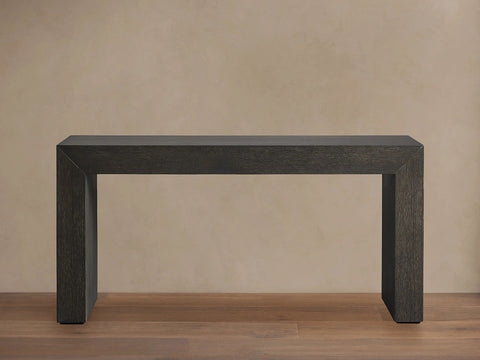 Sullivan Rural Entrance Console Table Reclaimed Oak Hallway Entryway Table