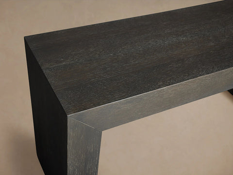 Sullivan Rural Entrance Console Table Reclaimed Oak Hallway Entryway Table