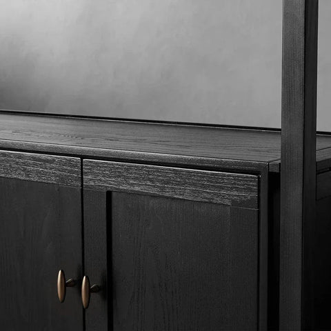 Brock Bookcase in Dark Twilight Finish