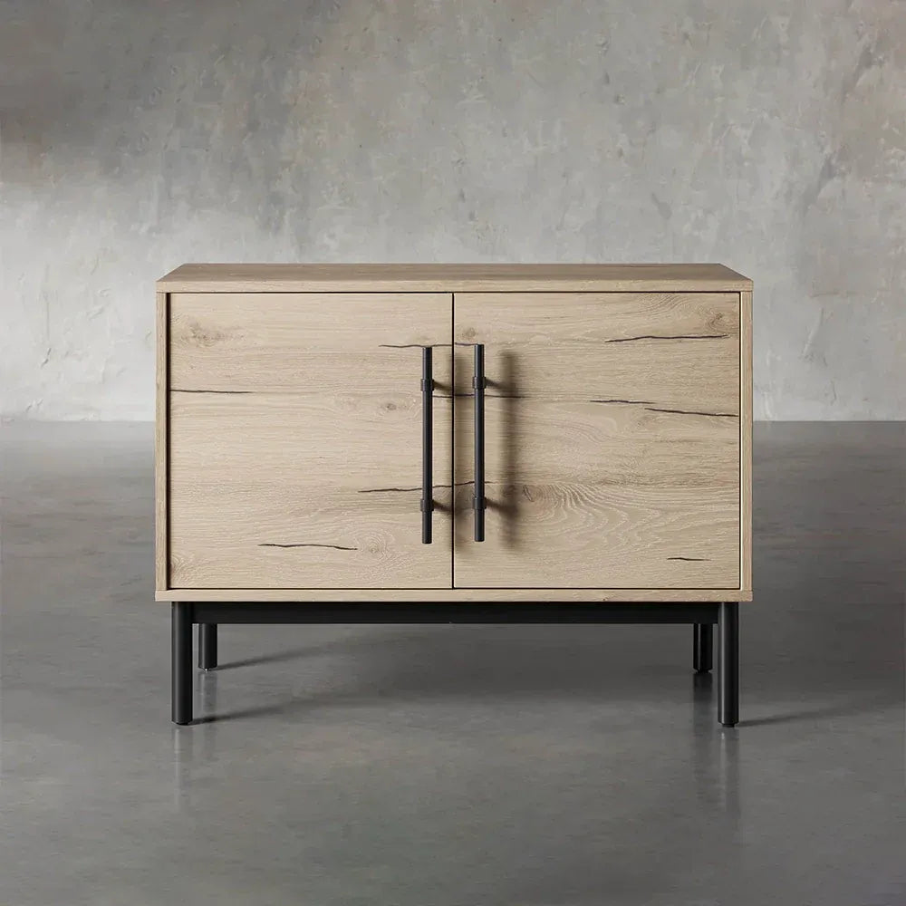 Sullivan Two-Door Wood Cabinet Modern Sideboards