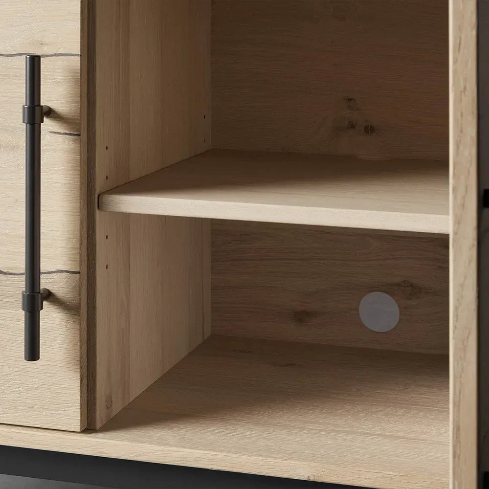 Sullivan Two-Door Wood Cabinet Modern Sideboards