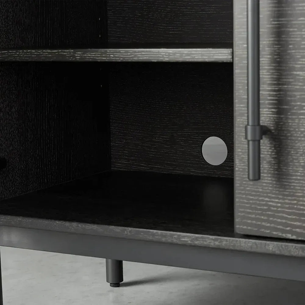 Sullivan Two-Door Wood Cabinet Modern Sideboards