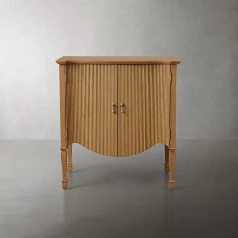 Canrod Hall Chest Cabinet Solid Birch Wood Sideboard