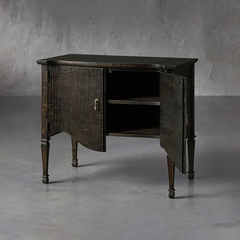 Canrod Hall Chest Cabinet Solid Birch Wood Sideboard