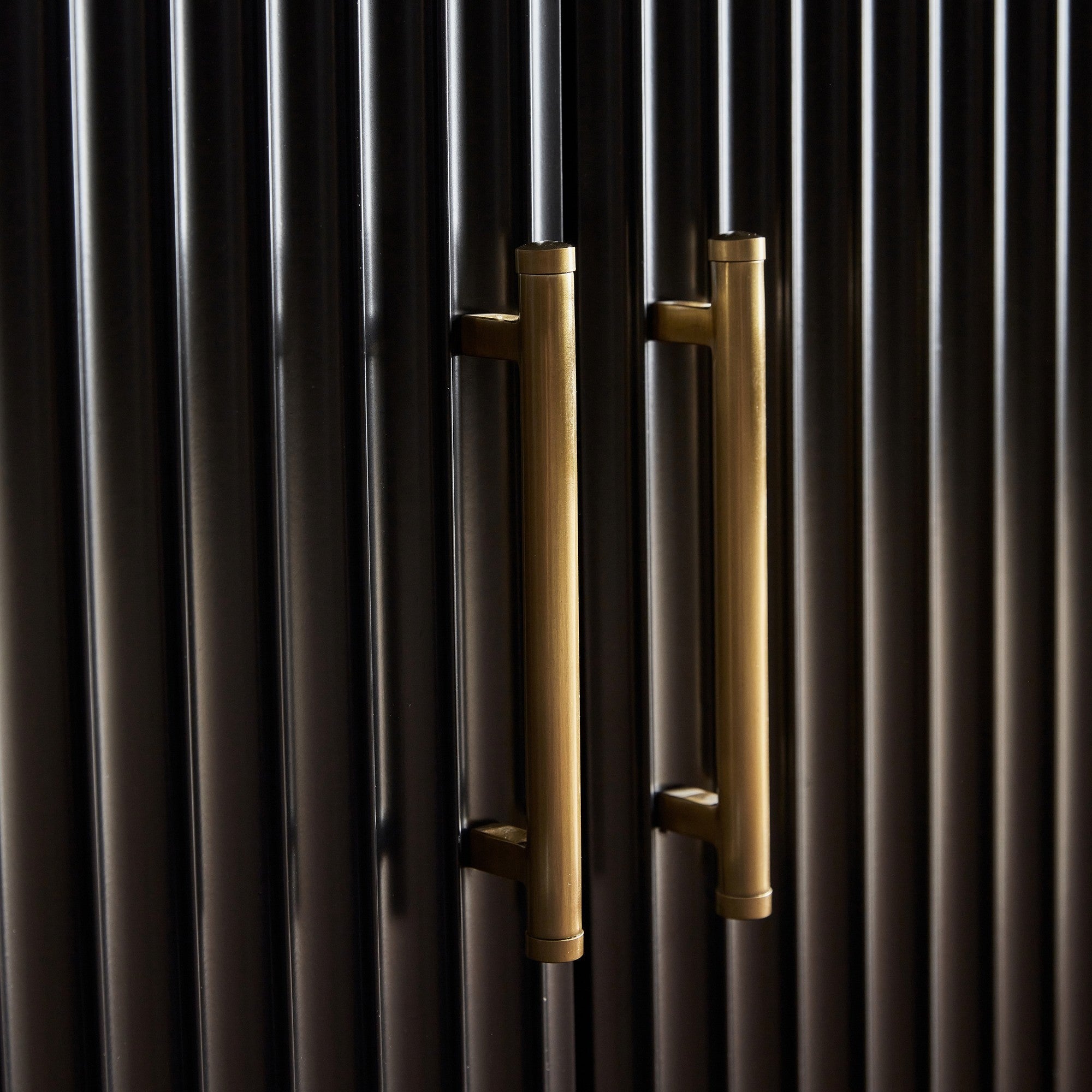 Louis Wood Bar Cabinet Constructivist-Inspired Wine Cabinet With Drawer