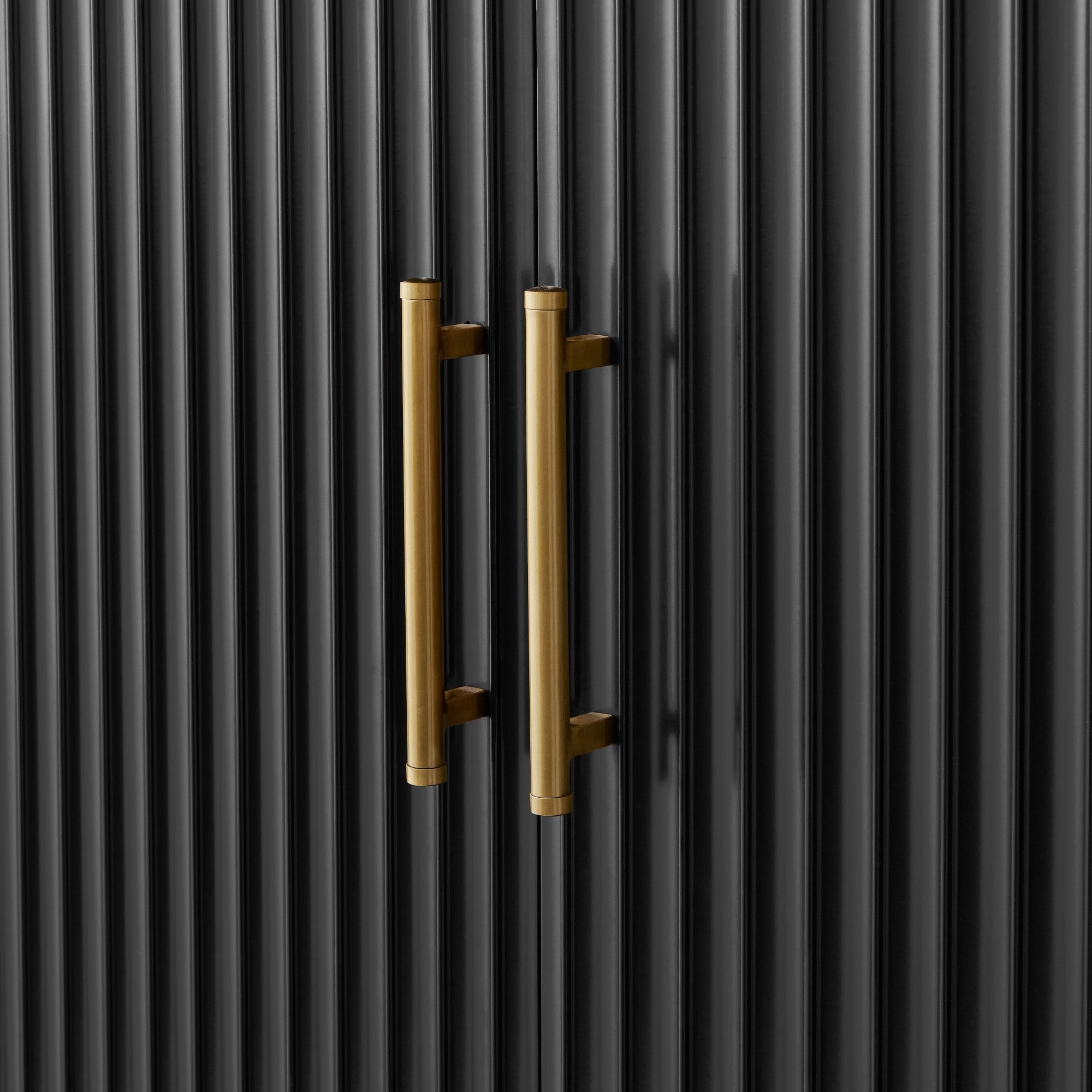 Louis Wood Bar Cabinet Constructivist-Inspired Wine Cabinet With Drawer