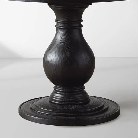 Luca Natural Stone Top Dining Table With Pine Base