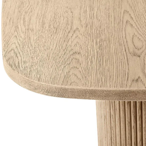 Mulho Rectangular Oak Wood Dining Table