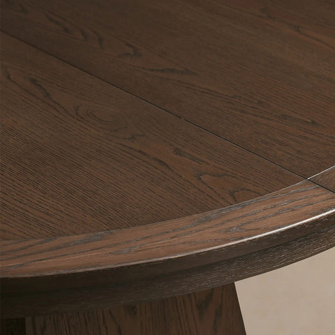 Leighton Round Extension Dining Table with 2 Leaves