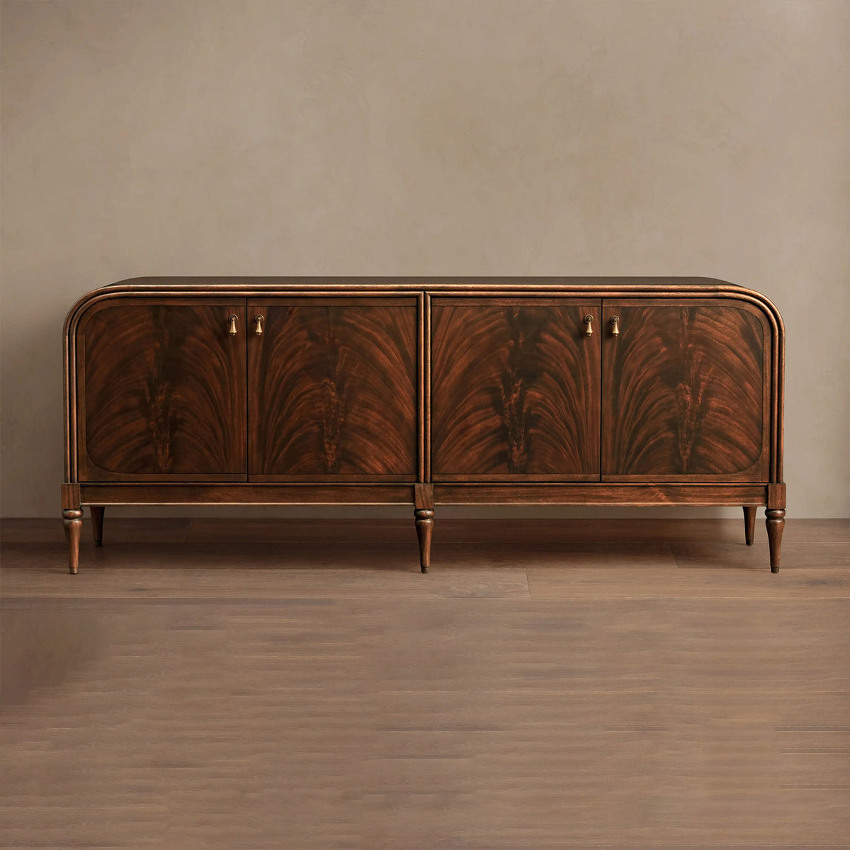 Frances Vintage Sideboard Mahogany buffet Storage Cabinet Wood Entryways Cabinet