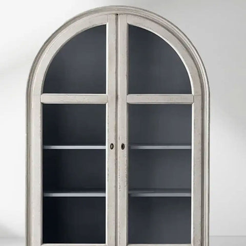 Giotto Antique Cabinet with Glass Doors