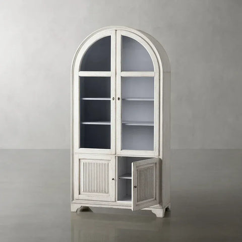 Giotto Antique Cabinet with Glass Doors