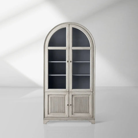Giotto Antique Cabinet with Glass Doors