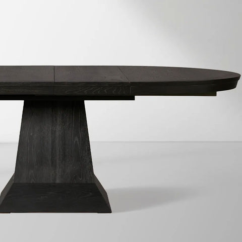 Leighton Round Extension Dining Table with 2 Leaves