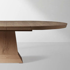 Leighton Round Extension Dining Table with Leaves